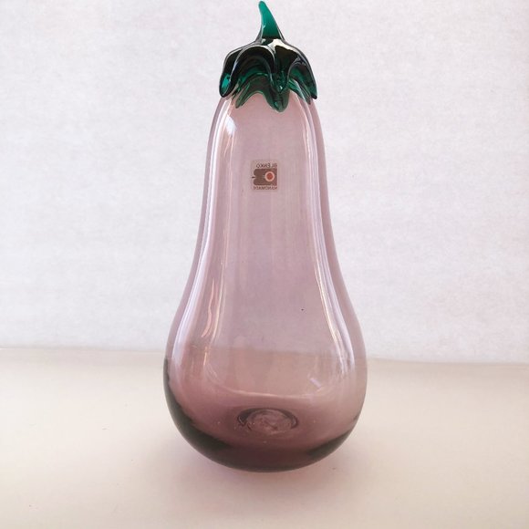 BLENKO Other - ❤️⛏HP⛏❤️ VTG EGGPLANT ART GLASS BLENKO HANDMADE